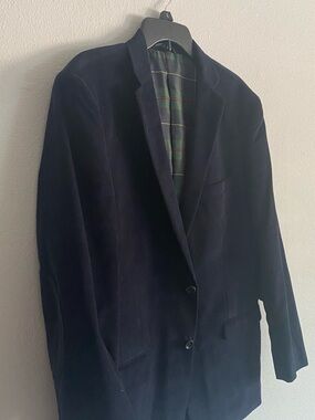 Men's NavyCorduroy Blazer - Classic Navy a Sport Coat